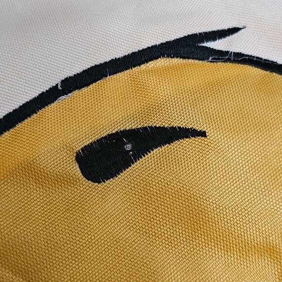 Christmas Winnie the Pooh with Candy Cane Yard Flag Banner 1997 Vintage Holiday - Picture 8 of 10